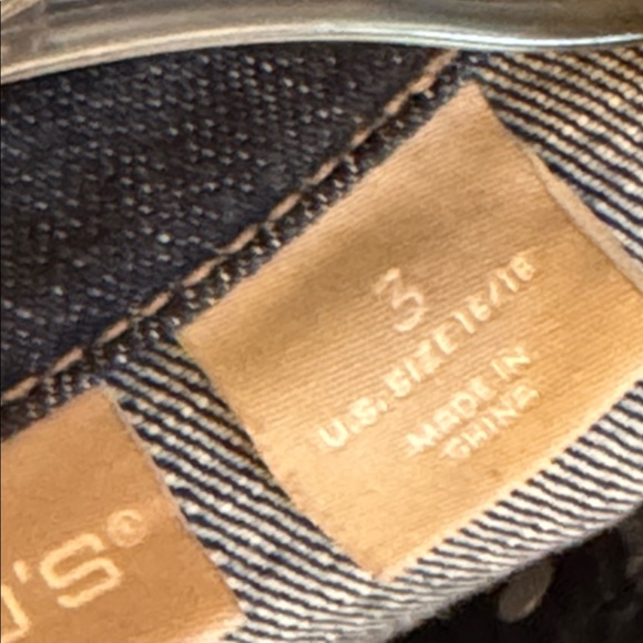 CHICOS Women’s Denim Jacket size 3 (16/18) - Picture 3 of 3